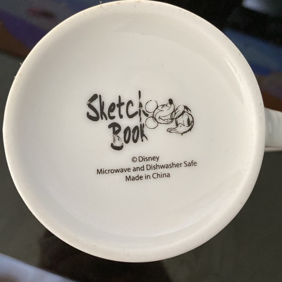 Disney Mickey Mouse Sketch Book Ceramic Mug - Picture 6 of 6